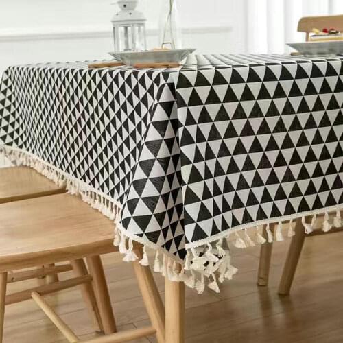 Льняные скатерти на стол ZKment China At AliExpress