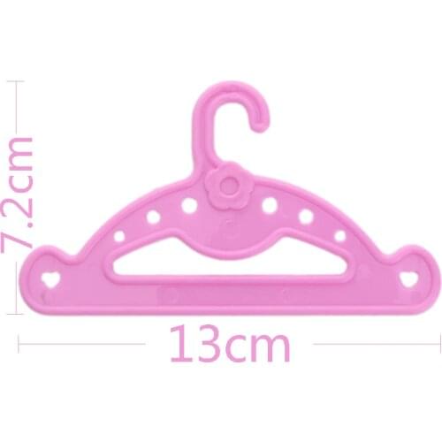 ZWSISU 5pcs/lot hangers Fits 18 Inch Doll&43cm doll clothes Accessories