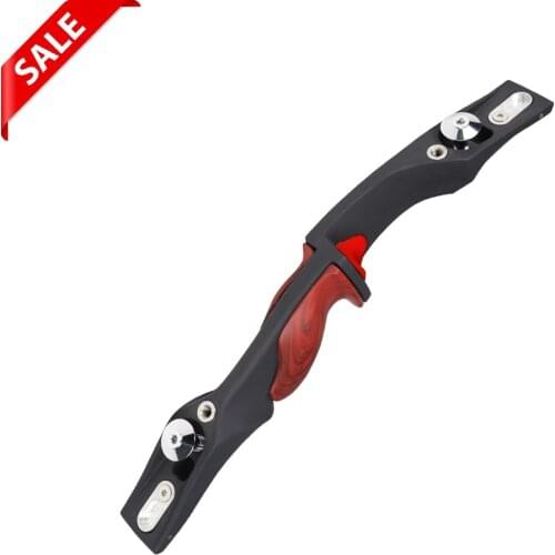 1pc 17" ILF Bow Riser Right Hand Wood Magnesium Alloy Handle for Archery Hunting Traditional Recurve Bows ET-1 Free shipping