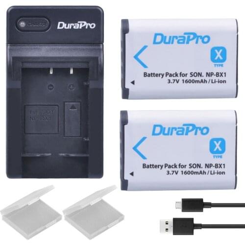 2pc NP-BX1 NP BX1 NPBX1 Battery + USB Charger For SONY DSC RX1 RX100 RX100iii M3 M2 RX1R WX300 HX300 HX400 HX50 HX60 GWP88