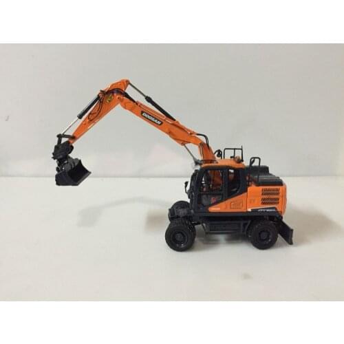 Doosan DX160W Wheeled Excavator 1/50 Scale DieCast Model UH8134