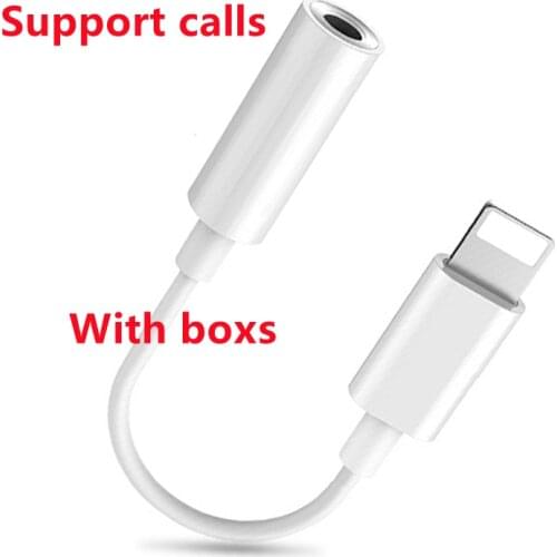 Lighting to 3.5mm Jack Audio Adapter Cable for iPhone X XR XS 11 Pro Max 8 7 6 6S Plus SE Earphone Connector Wire Stereo Adaptor