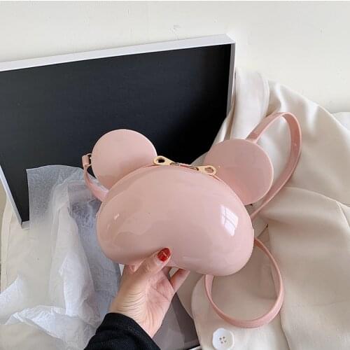 Fashion Small PVC Messenger Bag Womens New Handbag Luxury Designer Chain Shoulder Bag Messenger Bag Mobile Phone Lipstick Bag