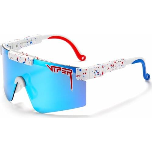Pit Viper The 2000S Polarized Mens Sunglasses Sports One Piece Performance Sun Glasses Protection Strap With Adjustable Bead