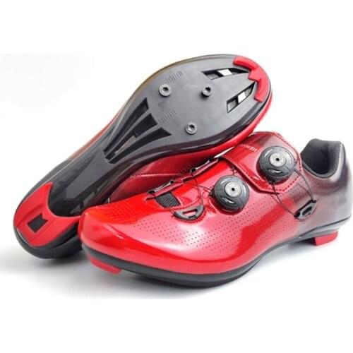 Professional High Quality Cycling Shoes MTB Self-Locking Cleat Racing Road Bike Shoes Ultralight Breathable Bicycle Sneakers Men