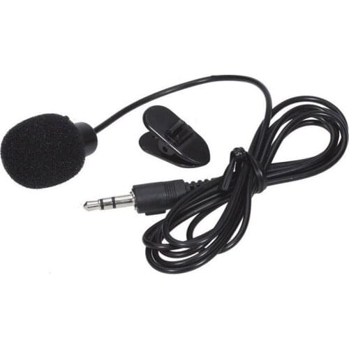 2020 Newest Portable External 3.5mm Hands-free Mini Wired Clip-on Lapel Microphone For PC Laptop 3.5mm External