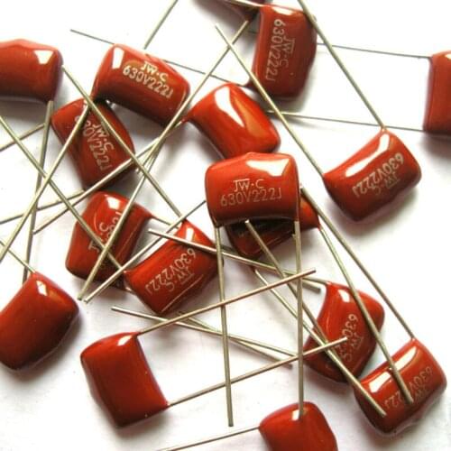 Wholesale and retail 100pc Metallized Polypropylene Film Capacitor 0.0022uF 630V for vintage radio amp free shipping