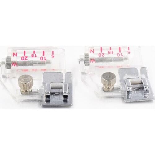 ADJUSTABLE BIAS TAPE SNAP ON 6290 BINDER FOOT AJUSTABLE BINDING SNAP-ON BIAS BINDER PRESSER FOOT