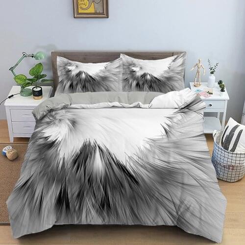 Luxury Abstract Bedding Set Colorful Comforter Duvets Cover 2/3Pcs King Queen Double Twin Euro Size Adult Kids Nordic Bed Covers