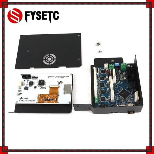 Clone Duet 2 wifi v1.04 32 Bit Board Duetwifi + 5i 5'' Paneldue Touch Screen Controller Case For Ender-3 Ender-3