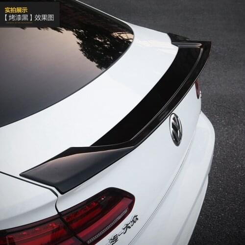 For Volkswagen VW Arteon/CC Spoiler 2018 2019 High Quality ABS Material Car Rear Trunk Wing Accessories Body Kit