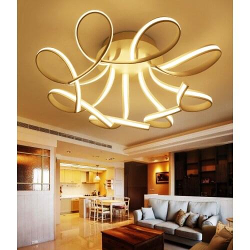 LED post - modern art ceiling lamp living room bedroom study lamp shaped restaurant creative lighting Ceiling lights