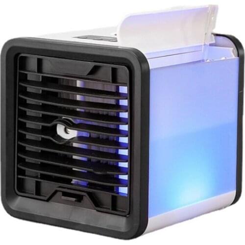 AU42 -Spray Air-Conditioning Fan. USB Air-Conditioning Fan with 3-Speed Silent Air-Conditioning Radiator for Home Office