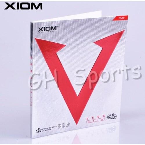 XIOM Original VEGA Asia Silver Pimples In Table Tennis Rubber Ping Pong Sponge Tenis De Mesa
