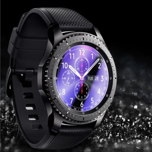 Gear S3 Frontier glass For Samsung Galaxy watch 46mm 42mm Gear Sport band S2 Classic Screen Protector 9H 2.5D S 3 Tempered glass