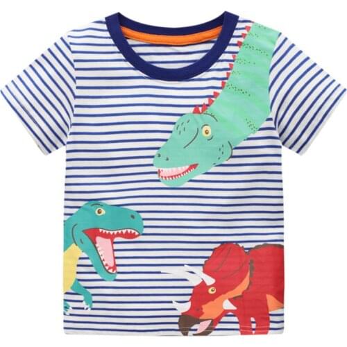 ZWY100 Cotton Baby Toddler Tops Kids Summer Short Sleeve T Shirt Girls Childrens Clothing Princess Print Animal T-Shirt