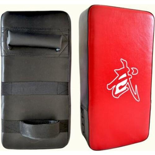 1pcs Punching Bag Boxing Pad Sand Bag Fitness Taekwondo MMA Hand Kicking Pad PU Leather Training Gear Muay Thai Foot Target