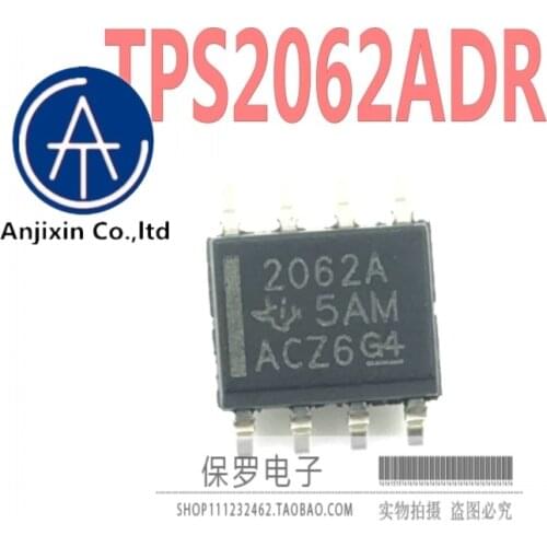 10pcs 100% orginal new load driver TPS2062ADR 2062A SOP-8 patch in stock