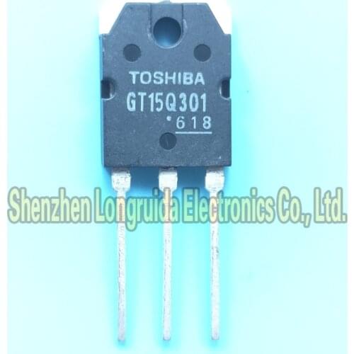 10PCS GT15Q301 15Q301 TO-3P IGBT TRANSISTOR 15A 1200V