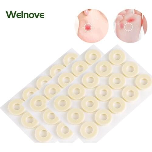 15Pcs Self Adhesive Calluses Plaster Cushions Soft Foam Corn Pads Anti-friction Feet Pads Toe and Foot Protectors Medical Patch