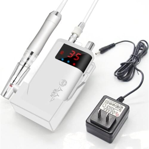 35000RPM Electric Nail Drill Manicure Machine Pedicure Set Portable Rechargeable High-end Cord Nails Art Bits Polish Tools