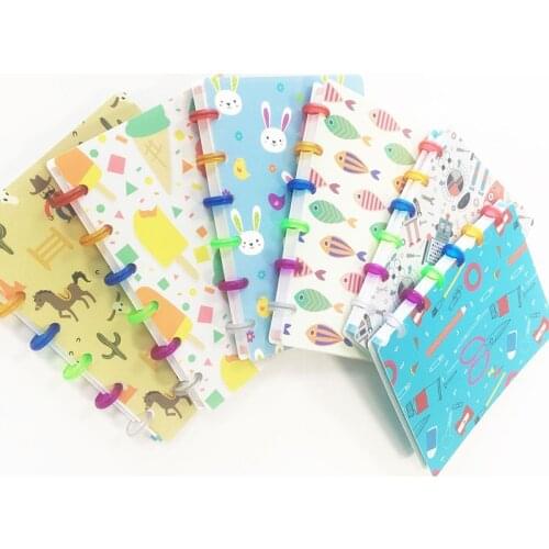 A6 Loose-leaf Notebook Simple Student Paper Diary Mushroom Hole Removable Loose-leaf Notebook Business Notebook
