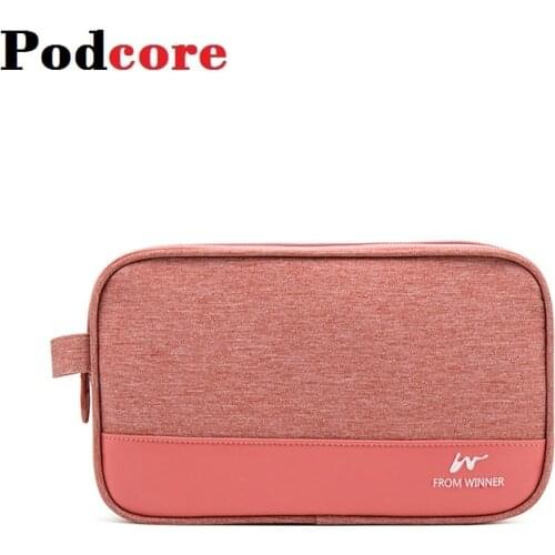 Mens Cosmetic Bag Wet Dry Bags for Travel Waterproof Multifunctional Double Zipper Storage Bag Wash Cosmetic Bag 25*15*11cm