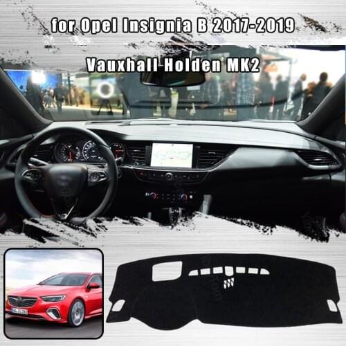 Car Dashboard Cover Mat Sun Shade Pad Instrument Panel Carpets Anti-UV for Opel Insignia B 17-19 Vauxhall Holden MK2 Accessories