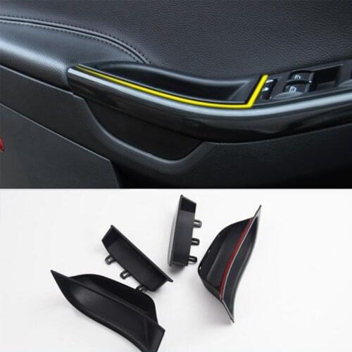 Ladysmtop For Ford Focus 3 MK3 2012-2018 Car-styling Front Door Handles Glove box Armrest Box 2pcs/Lot auto accessories