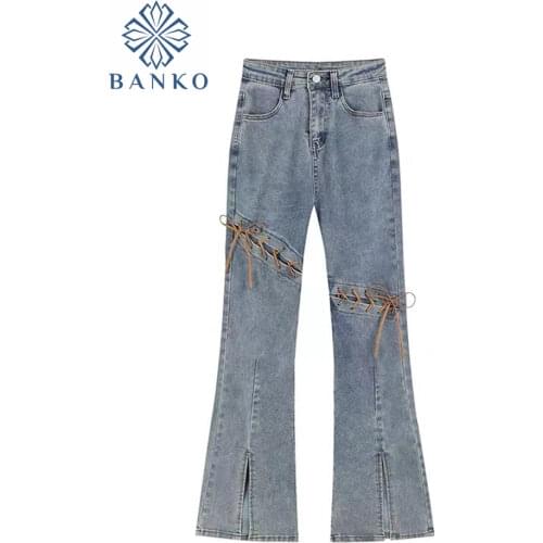 Mina Happiness Women's Flared Jeans