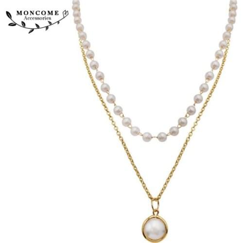 MONCOME ACCESSORIES Pearl Necklaces For Women