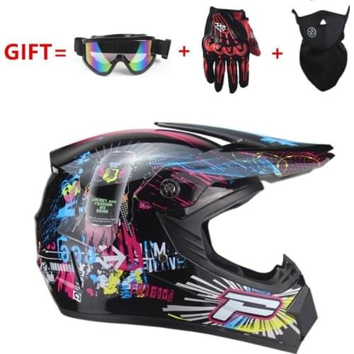 Off-road mountain full face Motobiker helmet classic bike MTB DH racing helmet motocross downhill bike helmet