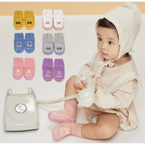 Cartoon Baby Sock Steps Footgear Dispensing Children Treasure Plate Socks Bow tie for Baby Socks Knee High Shoes