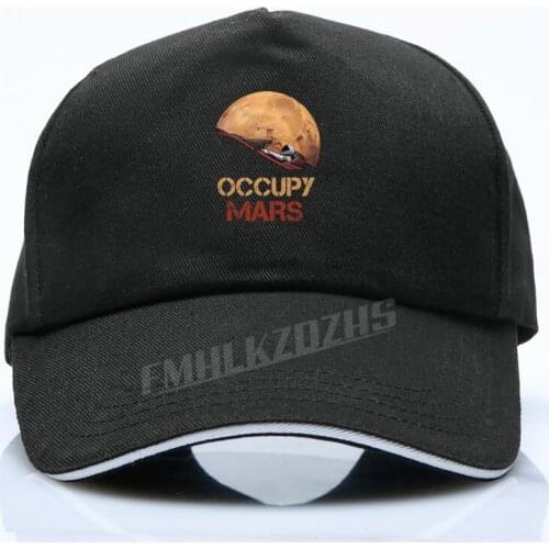Novelty Man Occupy SpaceX Starman baseball cap Cool Man 100% Cotton Elon Musk Space X Brand Visors Hip Hop Caps