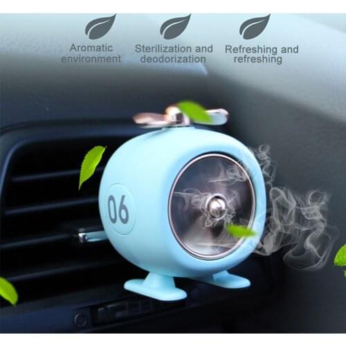Car Air Freshener Conditioning Auto Vent Outlet Perfume Clip Fresh Aromatherapy Fragrance Atmosphere Light Smell Scent Diffuser