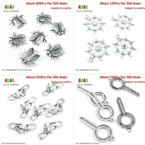 Jewelry Making Charms Wholesale Suppliers Insect Fly Bug Love Rudder Cat Kitten Fake Skeleton Key