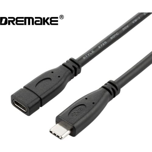 USB 3.1 Gen 2 Type C Extension Cable ,USB 3.1(10Gbps) Type C Male to Female Extension Charging & Sync for MacBook Pro