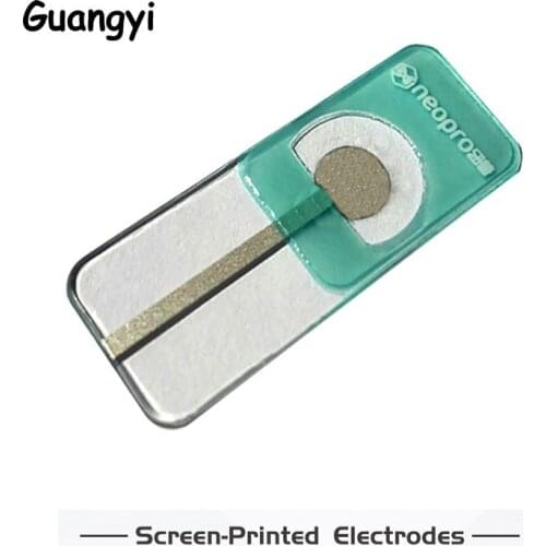 100pcs Screen Printing Electrode Flexible Electrode Single Silver Electrode Electrochemical Workstation Electrode