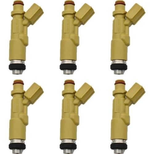 6pcs/set NOZZLE 23250-22030 2325022030 23209-22030 Fuel Injector For Toyota Celica Matrix 1.8L 2ZZGE