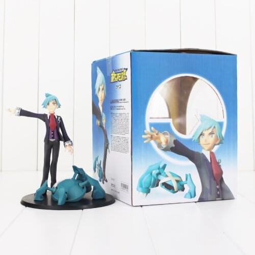 Kissen Anime Steven Stone Daigo Tsuwabuki Metagross Boxed 17cm PVC Action Figure Doll Toy