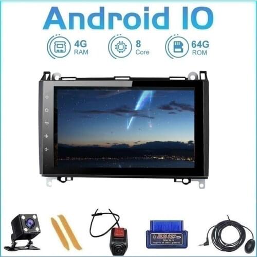 ZLTOOPAI 9" Android10 For Mercedes Benz Sprinter Viano Vito B-class B200 B180 Car Multimedia Player GPS Navigation Auto Radio