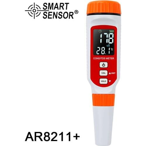 Digital Pen-type Conductivity/TDS Meter Water Quality Conductivity Monitor TDS Tester Measurement Tool LED Colorful Display