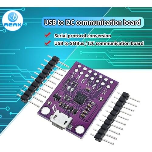 CP2112 Debug Board USB to SMBus I2C Communication Module 2.0 MicroUSB 2112 Evaluation Kit for CCS811 Sensor Module