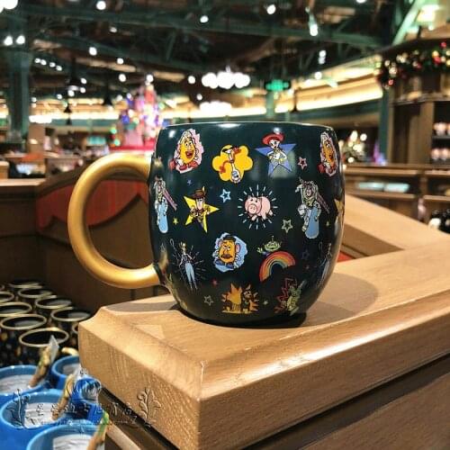 Disney Toy Story Buzz Lightyear Cartoon Cute Mug Coffee Ceramic Cup