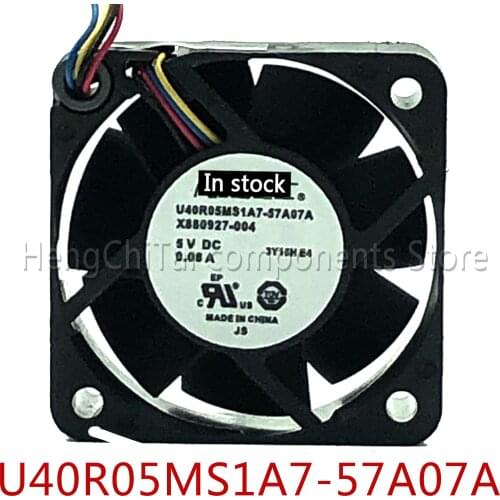 Original new 100% working for Nidec U40R05MS1A7-57A07A X880927-004 5V 0.08A 40*40*10MM 4cm for Xbox One Kinect 2.0 Cooling fan