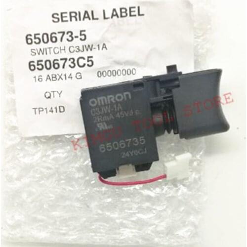 Genuine Switch For Makita 650673-5 DTW281 DTW280 DTS131 DTP141 BTP141 BTP131 TP141D DTP131 DTS141 DTW280RFE DTW281RFE DTW284