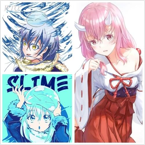 About My Rebirth and Becoming A Slime Anime Posters Wall Poster Canvas Painting Wall Decor Wall Art Picture Room Decor Home Deco