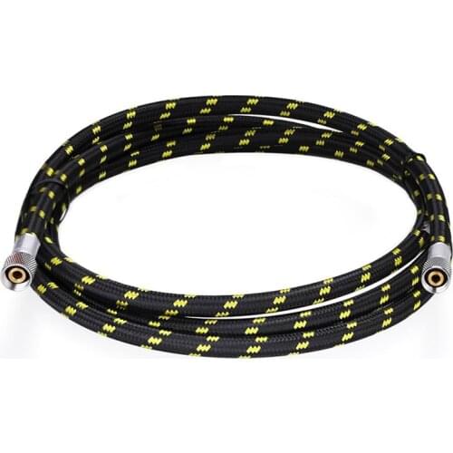 Airbrush Premium 5.9 Foot Nylon Braided Airbrush Hose with Standard 1/8" Size for Connecting Air Compressor and Airbrush pen