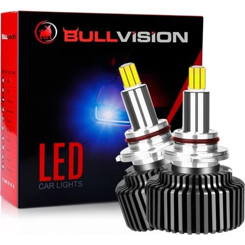 H7 LED 9012 H11 H1 9005 9006 HB3 HB4 90W 3D CSP Car Headlight Bulbs H9 H8 Car Running lights 12V 20000LM 6500K White Bullvision