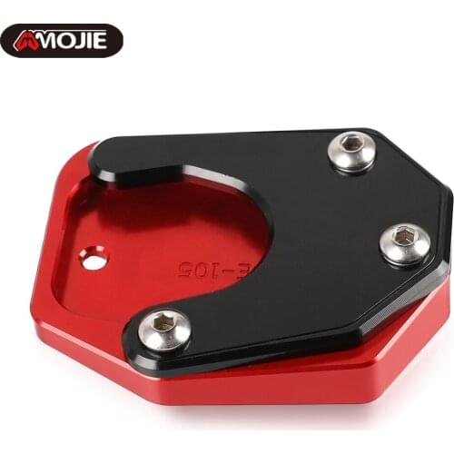 Motorcycle CNC Kickstand Side Stand Enlarge Extension Pad FOR HONDA NC700D INTEGRA NC700 S X CBR600RR NM-4 CB650F CB600F CBR650F